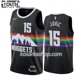 Dres Denver Nuggets Nikola Jokic 15 Nike 2019-20 City Edition Swingman - Dječji